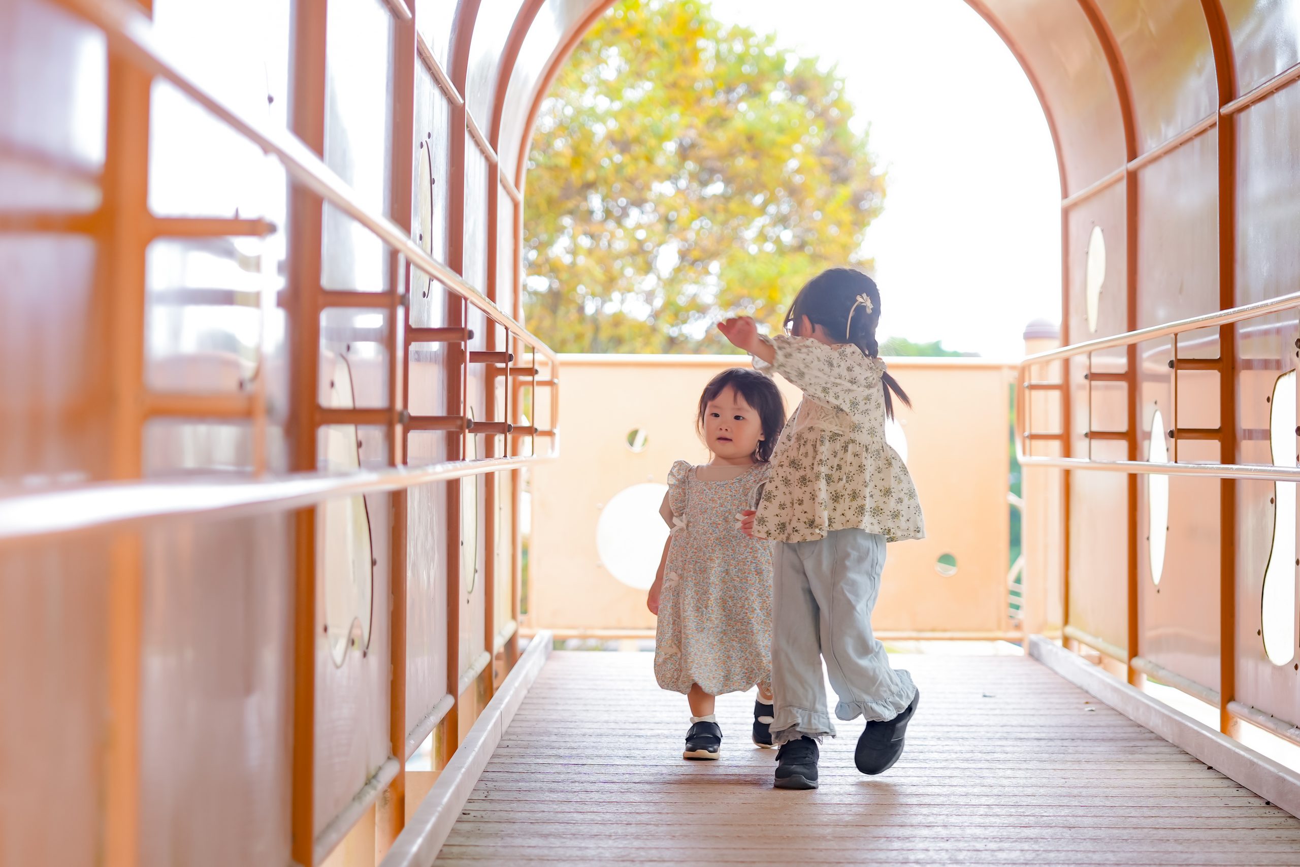 迷子のパパを探しに行くぞ〜！