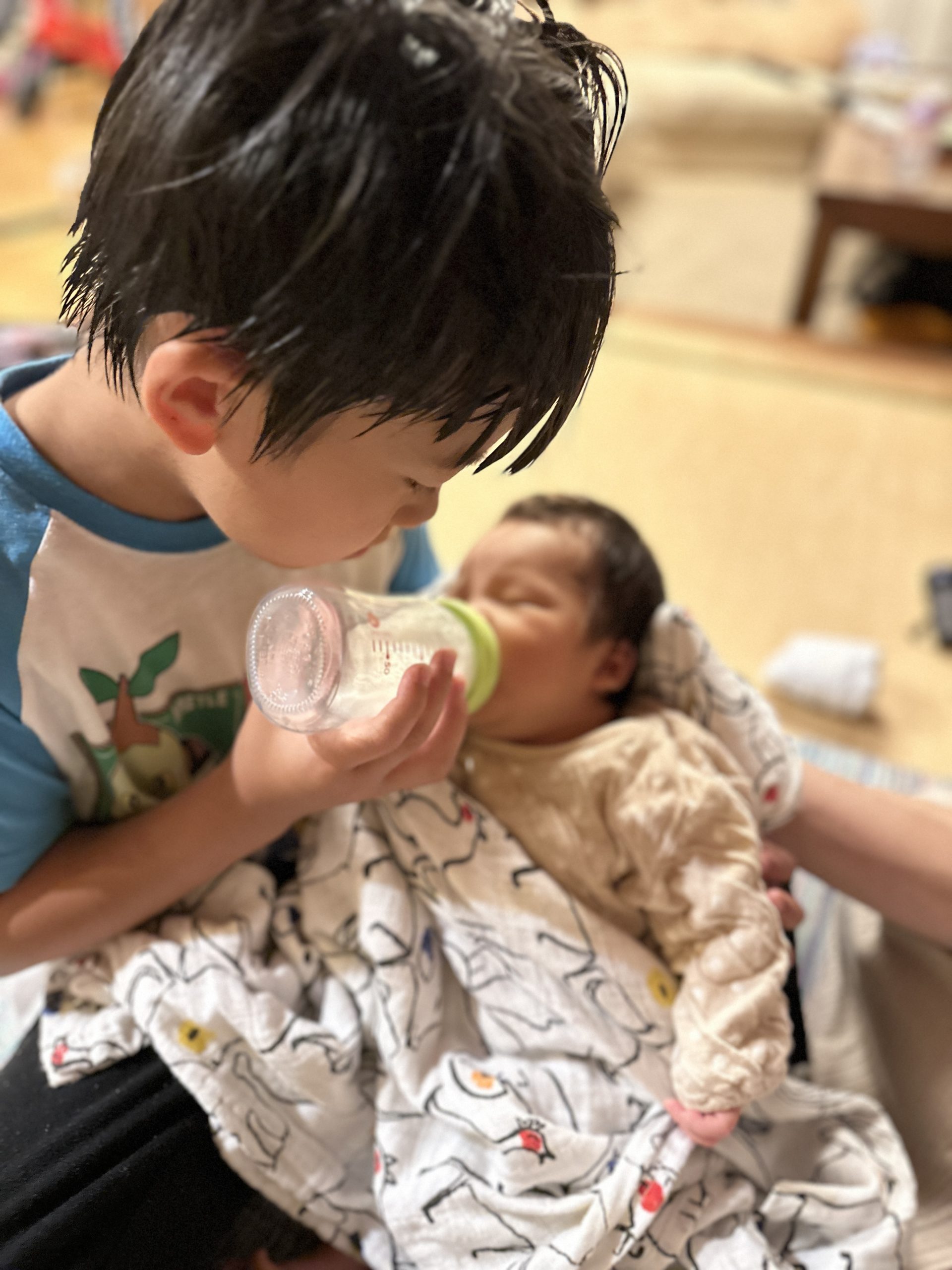 ミルク、めしあがれ〜